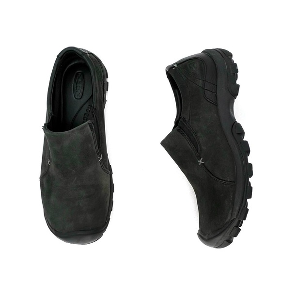 Keen Sisters Slip-On Shoes Women’s Size 5.5 Black Nubuck Leather - Picture 9 of 9